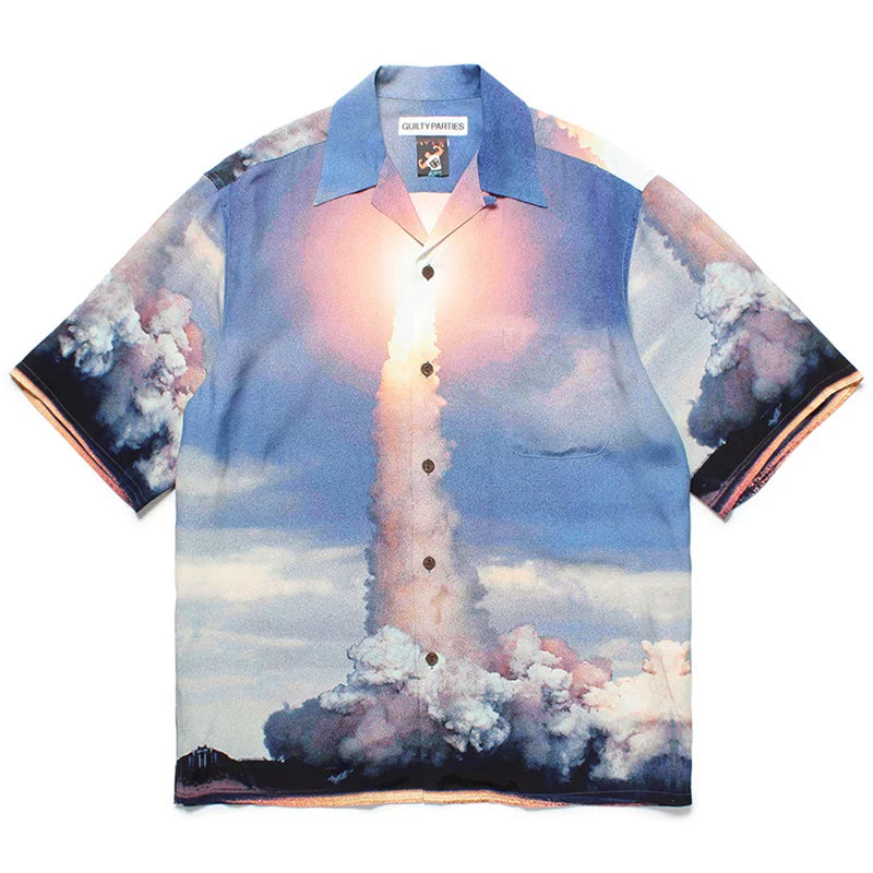 WACKO MARIA x Moriyama Avenue Photo Graphic Camp Shirt