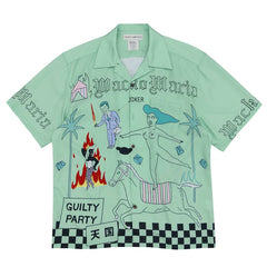 WACKO MARIA × DJ HARVEY HAWAIIAN shirt