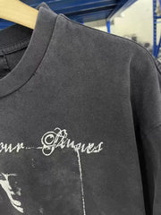 ERD's melancholic High Street Gothic Portrait Distressed Cotton Tee
