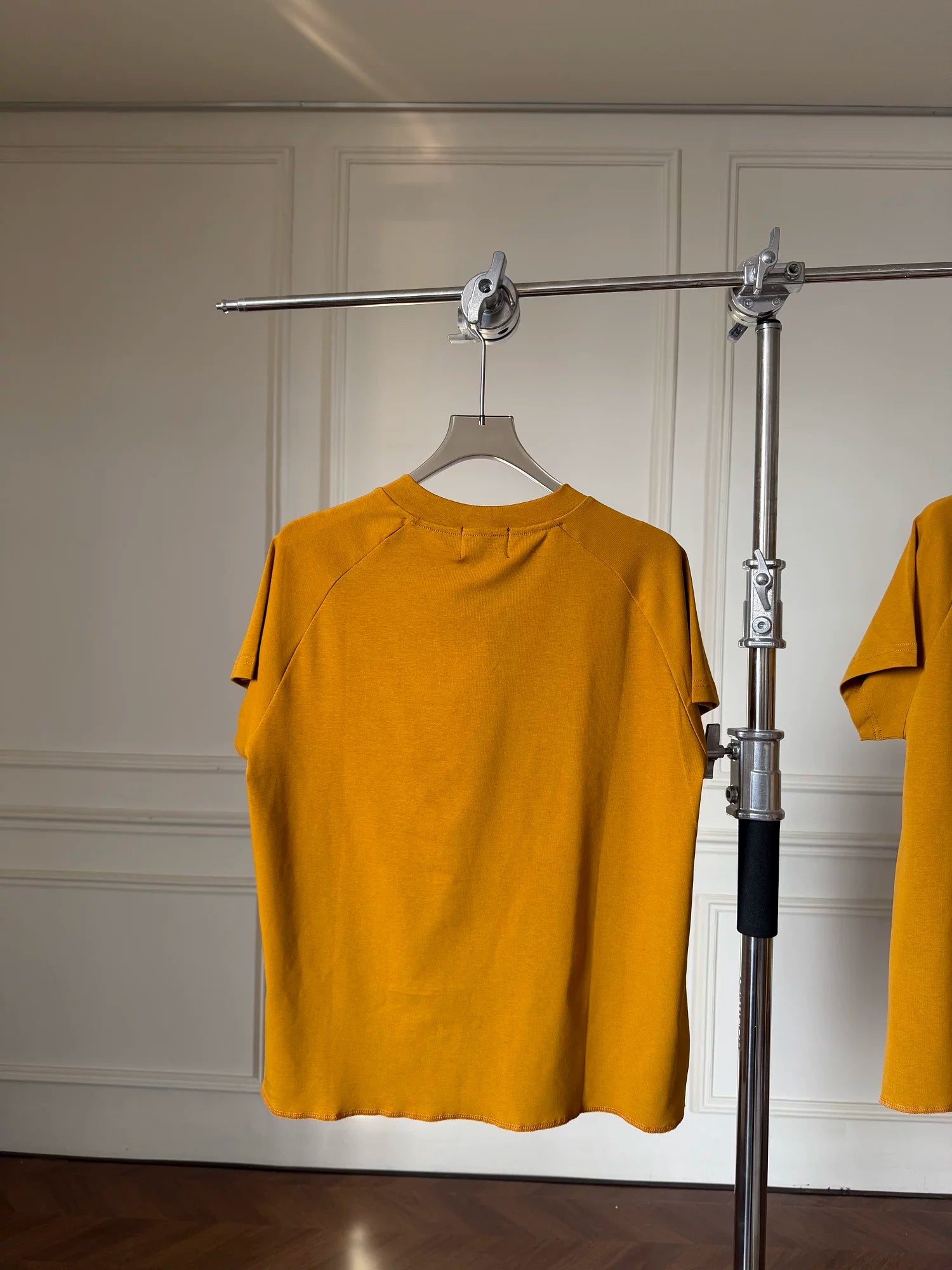 ERD Inspired Ginger Yellow Raglan Graphic Cotton Tee