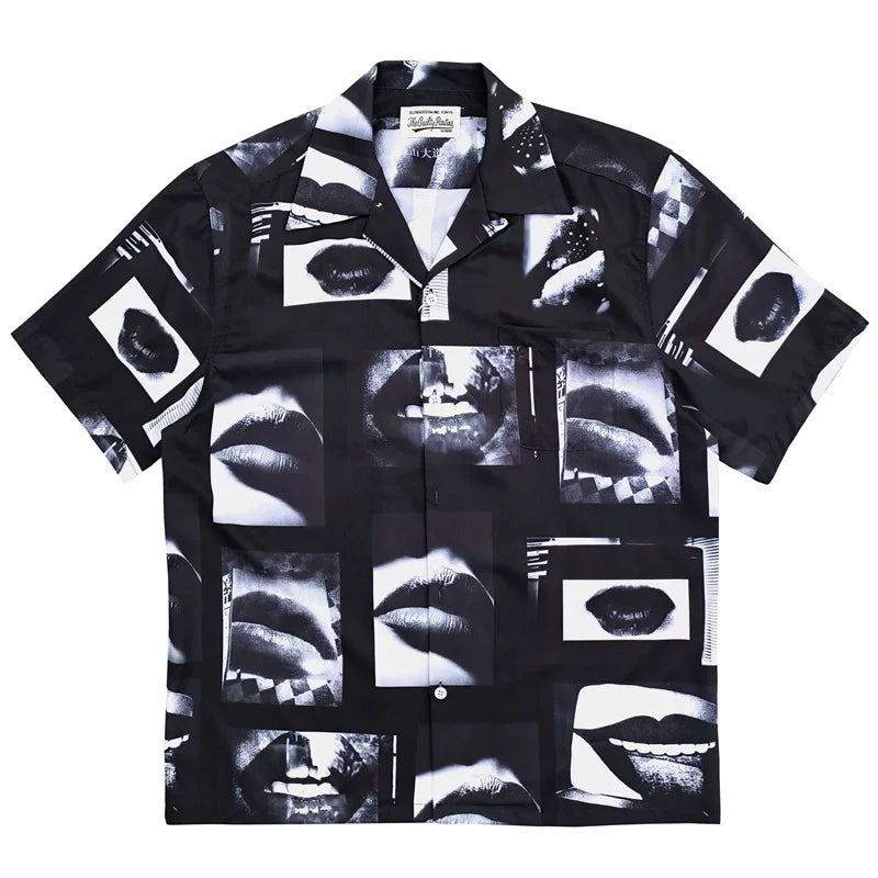 WACKO MARIA x Moriyama Avenue Photo Graphic Camp Shirt