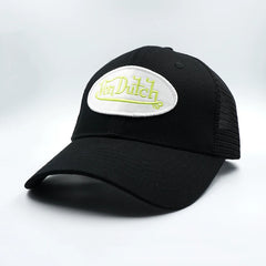Von Dutch American Retro Contrast Patchwork Baseball Cap