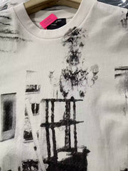 ERD Kandinsky Abstract Graphic Washed Cotton T-Shirt