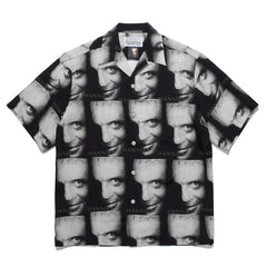 WACKO MARIA Basquiat Graphic Cuban Collar Shirt