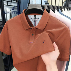 Nautica Style Pique Cotton Cooling Breathable Polo