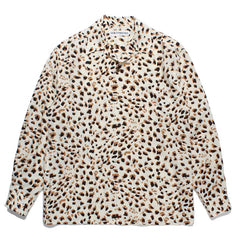 WACKO MARIA World Peace Long Sleeve Rayon Shirt
