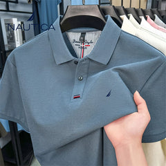 Nautica Style Pique Cotton Cooling Breathable Polo