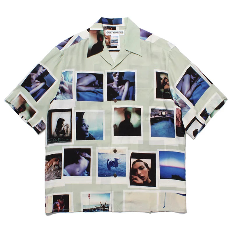 WACKO MARIA x Moriyama Avenue Photo Graphic Camp Shirt