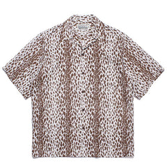WACKO MARIA Style Leopard Print Hawaiian Shirt