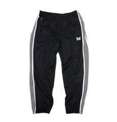 Needles Style Zipper Split Cuff Striped Track Pants