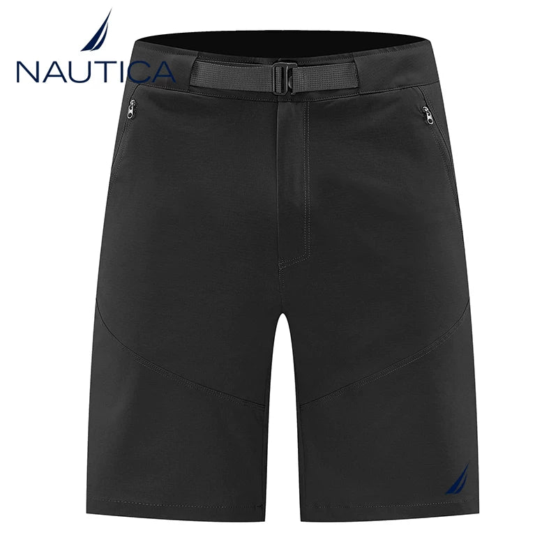 Nautica Inspired Lightweight Breathable Zipper Pocket Utility Shorts