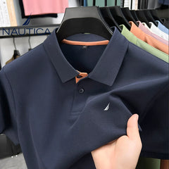 Nautica Luxury Mulberry Silk 300g Heavyweight Polo
