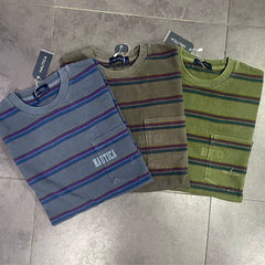 Nautica Style Striped Vintage Wash Long Shirt