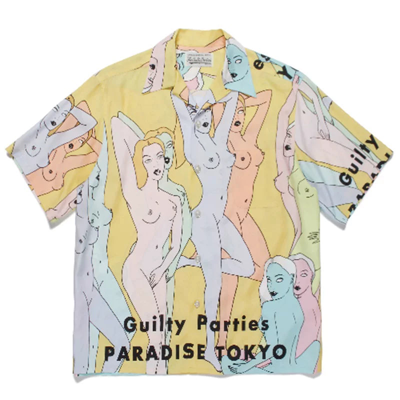 WACKO MARIA x Moriyama Avenue Photo Graphic Camp Shirt