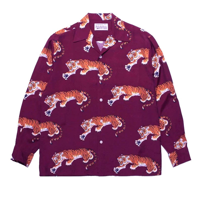 WACKO MARIA Tim Lehi Dragon Skull Long Shirt