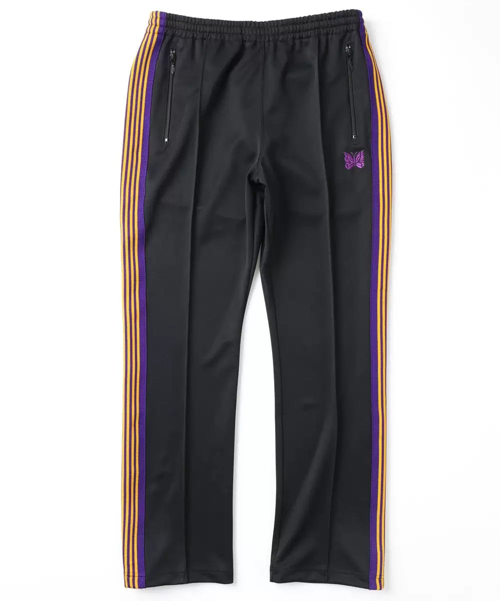 Needles Style Vintage Butterfly Embroidery Striped Track Pants