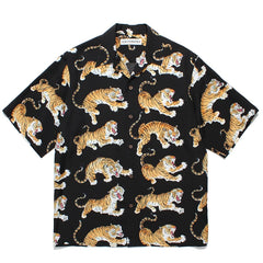 WACKO MARIA Palm Tree Sailing Boat Hawaiian Shirt