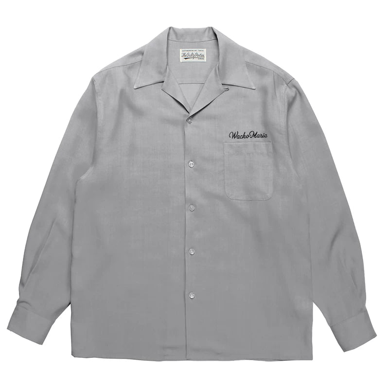 WACKO MARIA DJ Harvey Leopard Palm Tree Long Sleeve Shirt