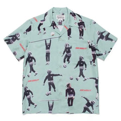WACKO MARIA tyle Anime Cyberpunk Hawaiian Shirt