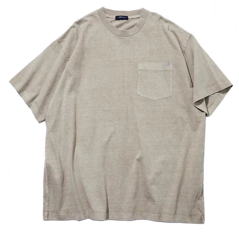 Nautica Style Vintage Wash Heavyweight Pocket Tee