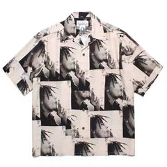 WACKO MARIA tyle Anime Cyberpunk Hawaiian Shirt
