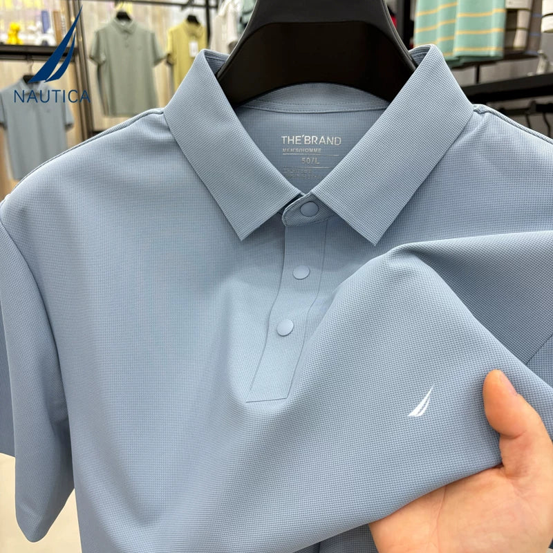 Nautica Techwear Polo Shirt Ice Cool Active Tee