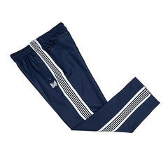 Needles Inspired Butterfly Embroidery Striped Straight Track Pants