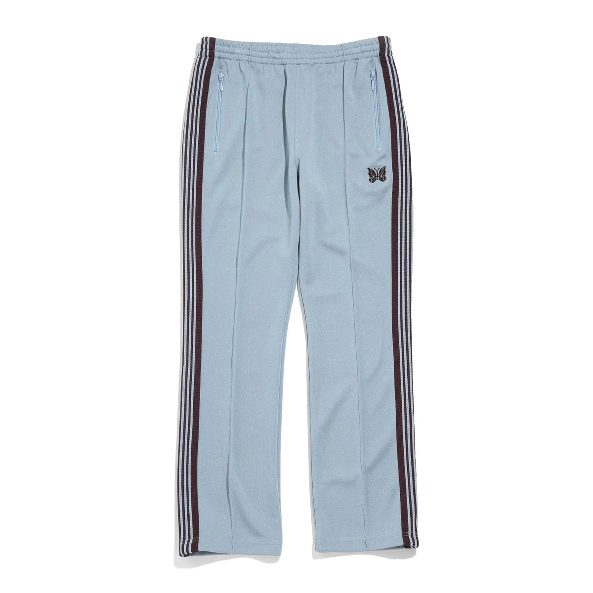 Needles Retro Side Stripe Butterfly Embroidery Casual Track Pants