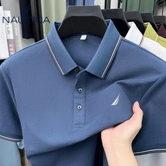 NAUTICA Techwear Polo Shirt Organic Cotton Active Tee