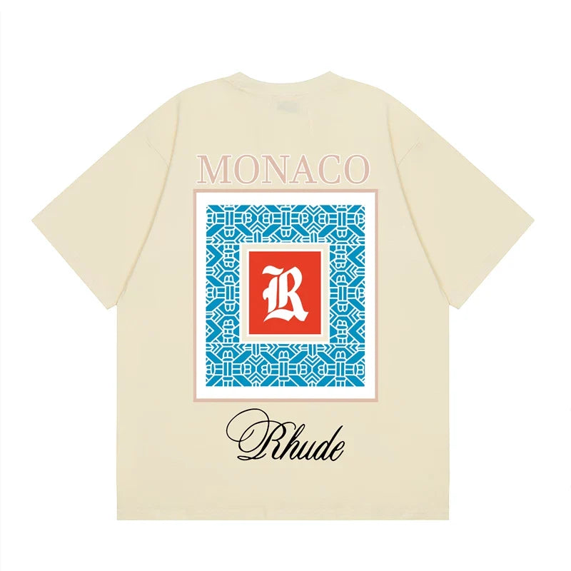 RHUDE High Street Oversized Graphic Pure Cotton T-Shirt