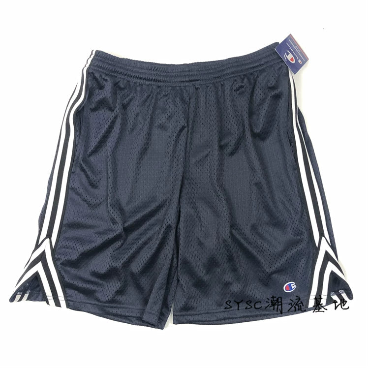 Champion Style Small C Logo Cotton Blend Shorts