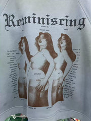 ERD's melancholic Vintage Washed Blue Raglan Hoodie