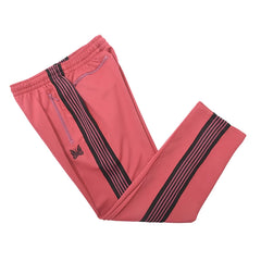 Needles Inspired Butterfly Embroidery Striped Straight Track Pants
