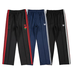 Needles Japanese Style Butterfly Embroidery Casual Pants