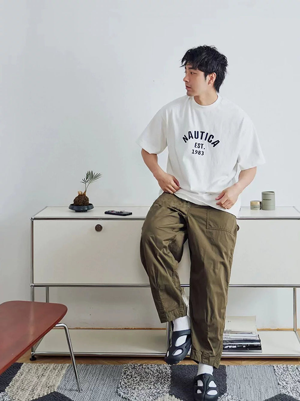 Madness Style Heavyweight Cotton Embroidered Casual Tee