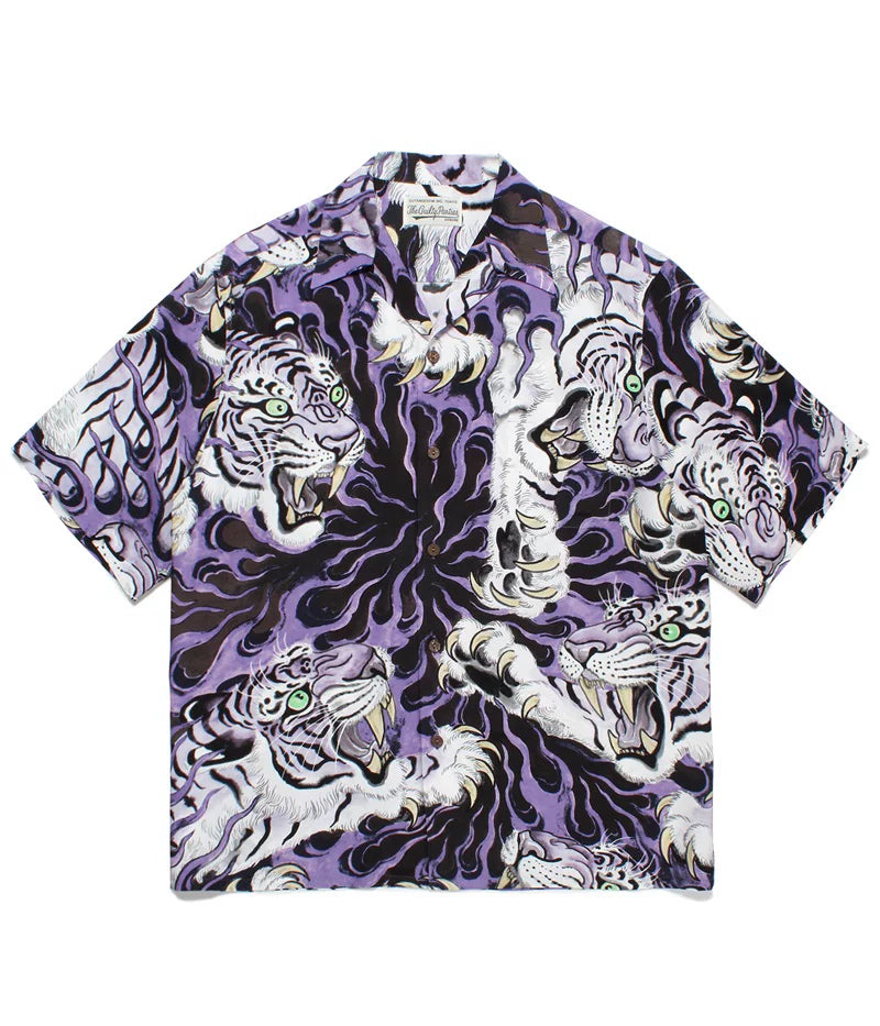 WACKO MARIA  Japanese Dragon Tiger Casual Shirt