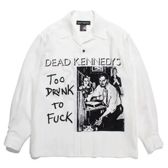 WACKO MARIA World Peace Long Sleeve Rayon Shirt