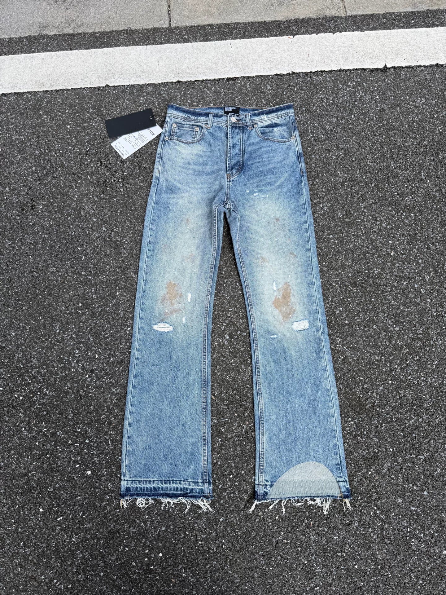Erd's melancholic Rich Second Generation Unisex Anti Deformation Flare Pants