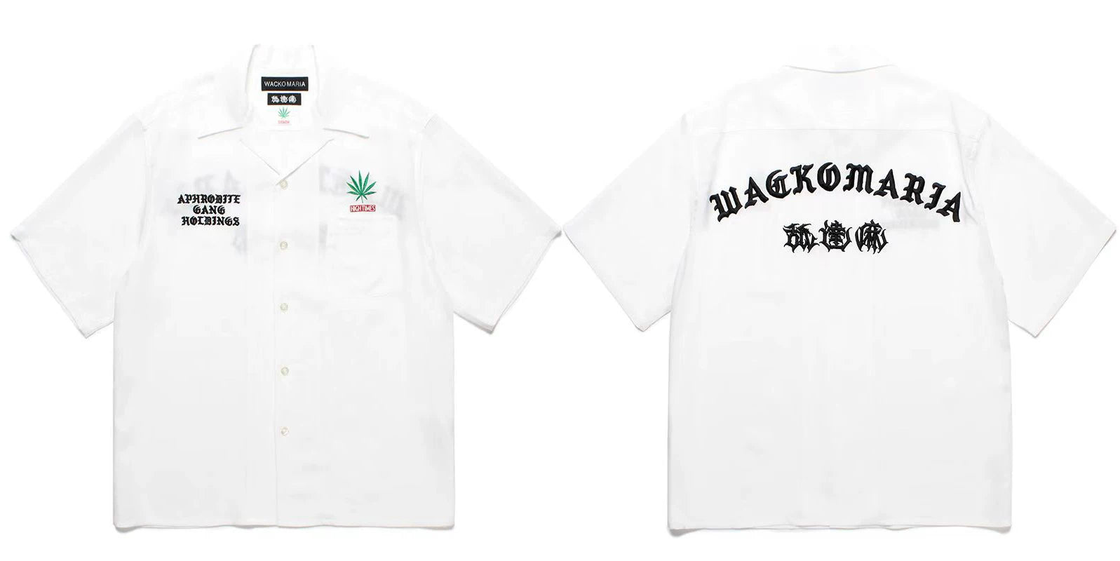 WACKO MARIA Japanese Style Casual Graphic Shirt