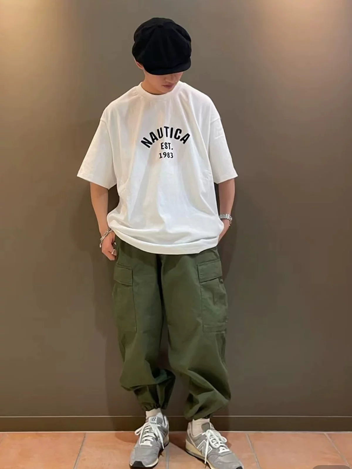 Madness Style Heavyweight Cotton Embroidered Casual Tee