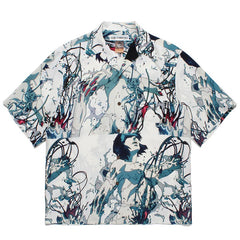 WACKO MARIA tyle Anime Cyberpunk Hawaiian Shirt