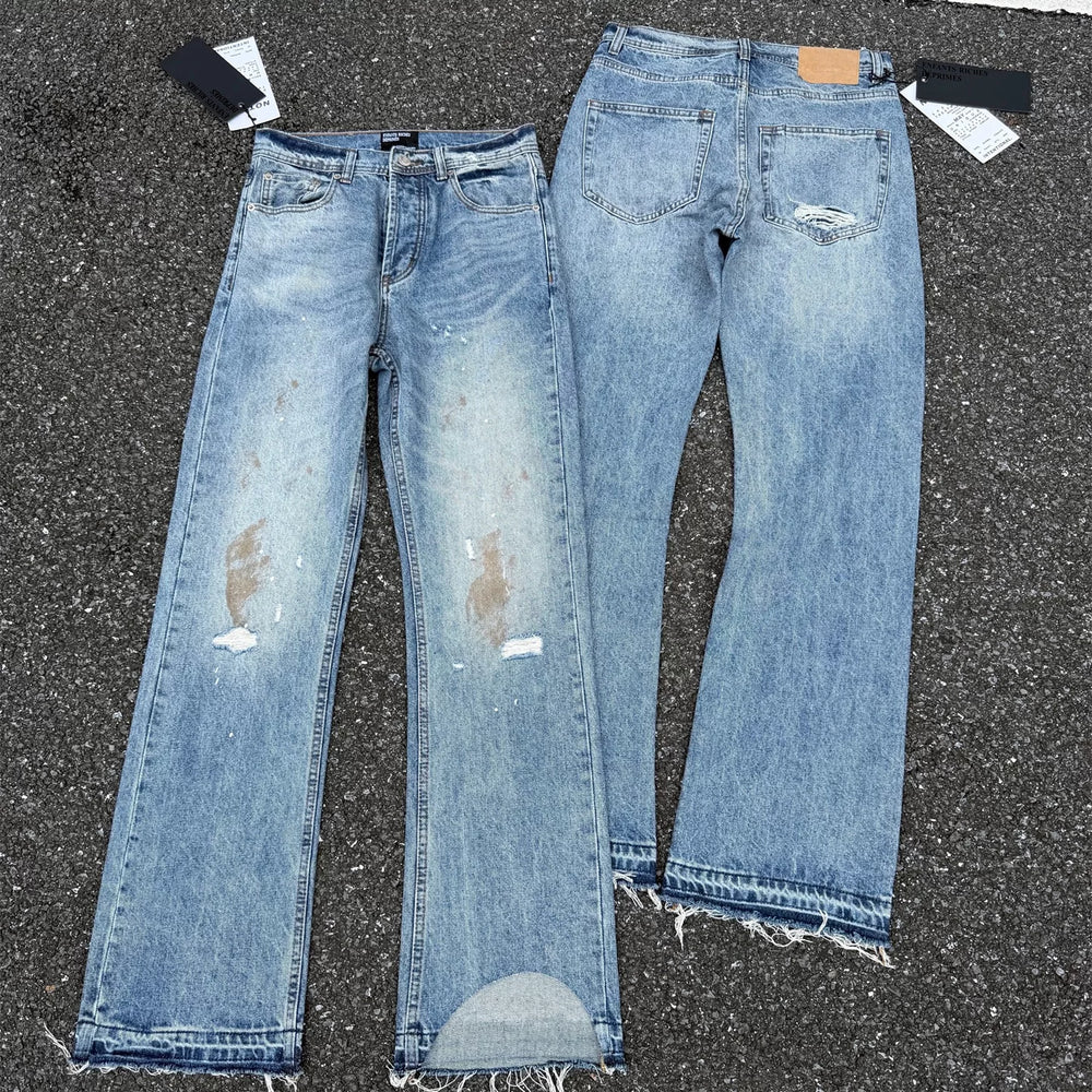 Erd's melancholic Rich Second Generation Unisex Anti Deformation Flare Pants