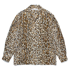 WACKO MARIA World Peace Long Sleeve Rayon Shirt