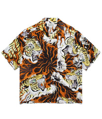 WACKO MARIA  Japanese Dragon Tiger Casual Shirt