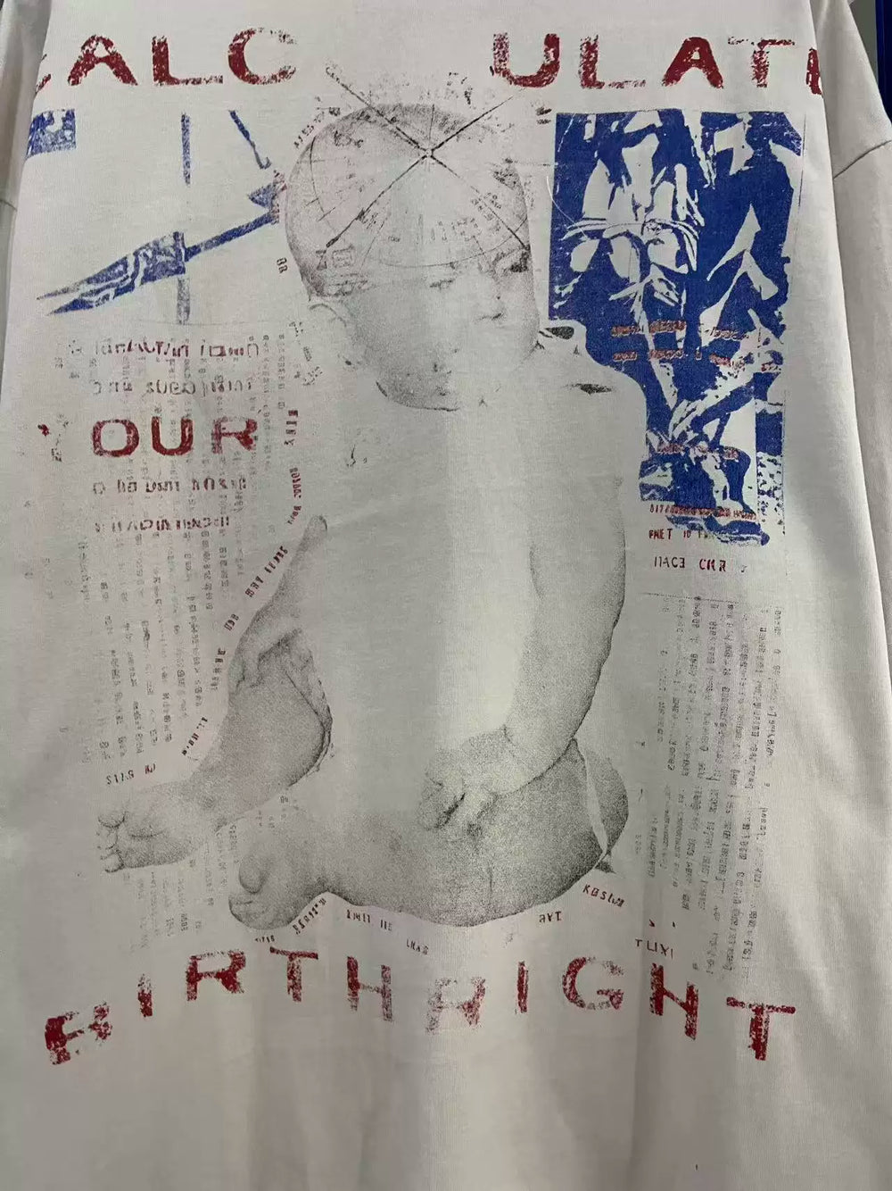 ERD melancholic wealthy second-generation Unisex Oversized Character Graphic Tee