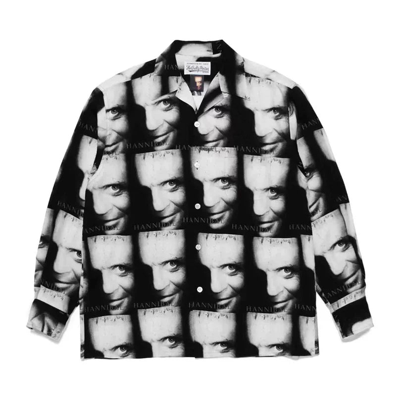 WACKO MARIA Tim Lehi Dragon Skull Long Shirt