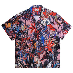 WACKO MARIA Style Vampire Horror Hawaiian Shirt