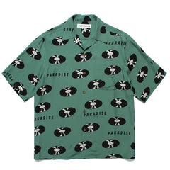WACKO MARIA Palm Tree Sailing Boat Hawaiian Shirt