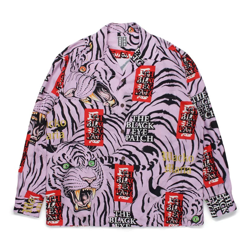 WACKO MARIA Tim Lehi Dragon Skull Long Shirt