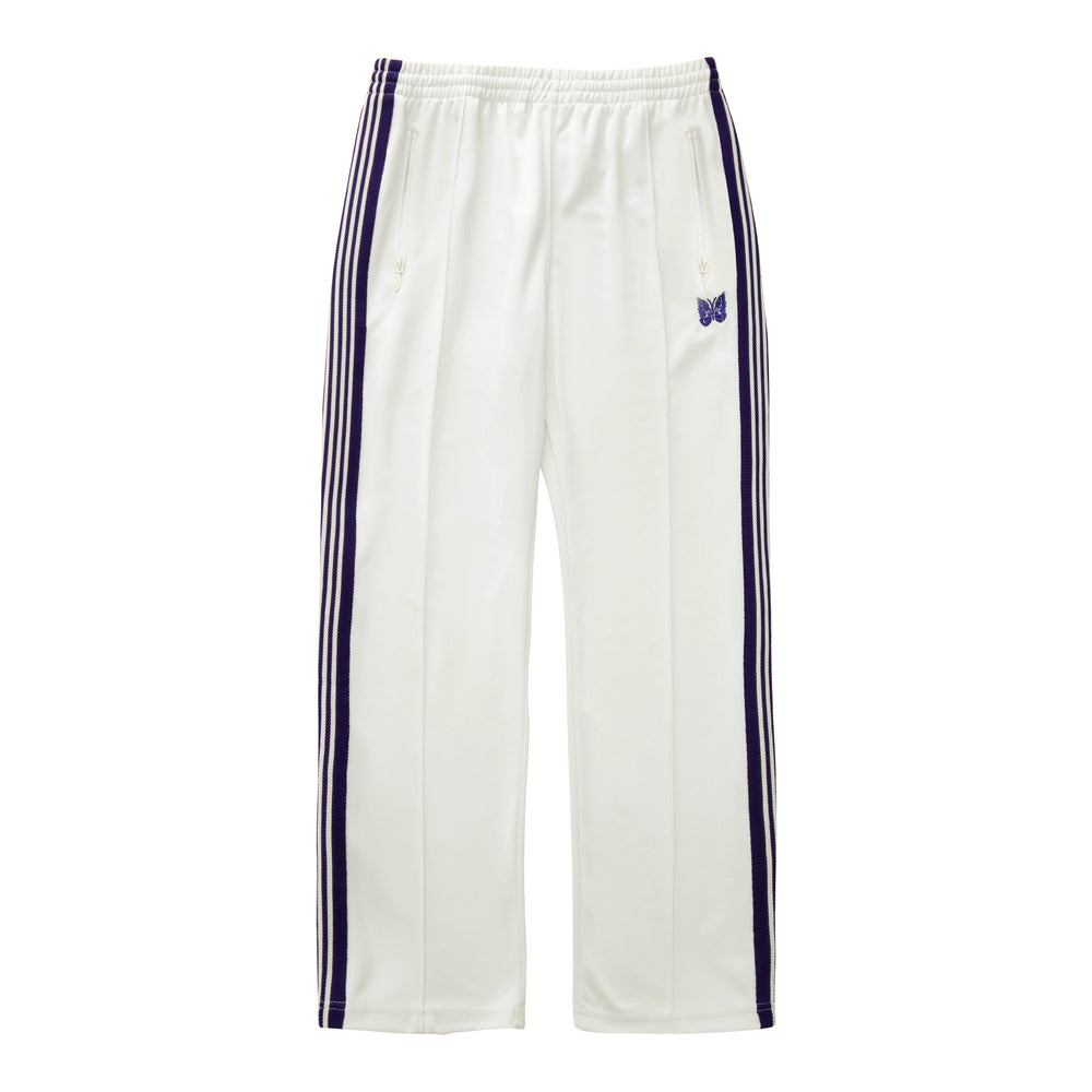 Needles Style Vintage Butterfly Embroidery Striped Track Pants